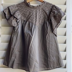 Women's Shirts & Blouses‎ Flutter Short size M
